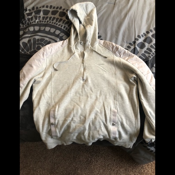 Calvin Klein quarter zip up hoodie. - Picture 1 of 3